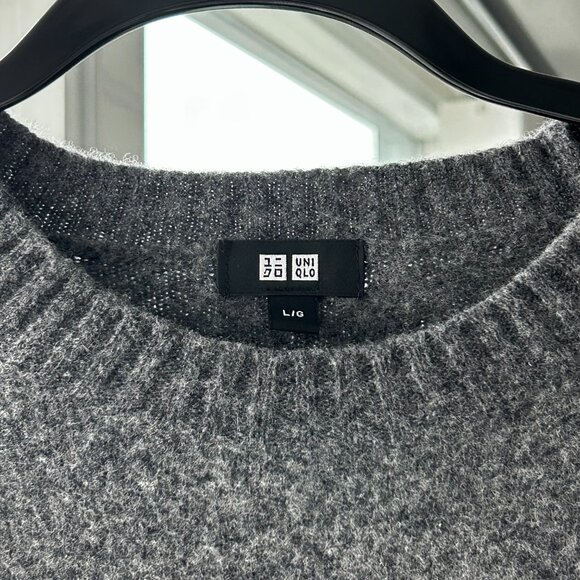 UNIQLO Dark Grey Sweater - very warm! - Picture 2 of 2